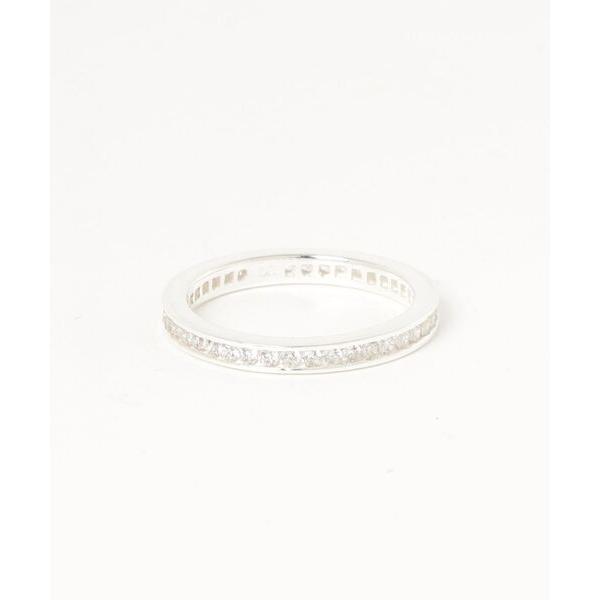 指輪 リング 「925 SILVER ACC」QzダイヤストーンラウンドリングSV925(OG) レ...