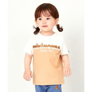MIKI HOUSE（ミキハウス） tシャツ ミキハウスベア セーラーカラー