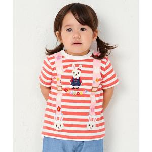 MIKI HOUSE（ミキハウス） tシャツ うさこマリンセーラーカラー半袖T