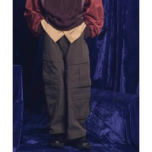 パンツ カーゴパンツ メンズ 「UNISEX」High Density Weather Wide Cargo Pants/ハイデンシティウェザーワイド｜ZOZOTOWN Yahoo!店