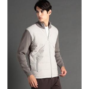 MONSIEUR NICOLE ストレッチタフタ コンビネーションダウン