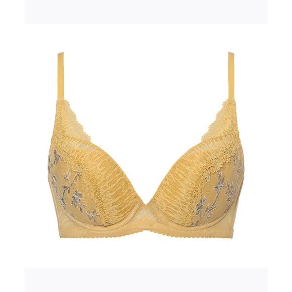 ブラジャー ナチュラルスリムブラ クワイエットガーデン「B，C，Dカップ」 AMST1447 WHU...