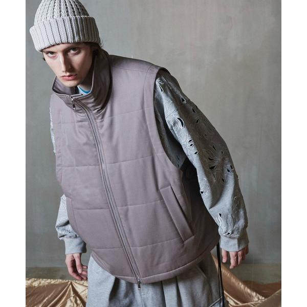 ダウンベスト ベスト 「UNISEX」T/W Stretch Prime-Over Puffer V...