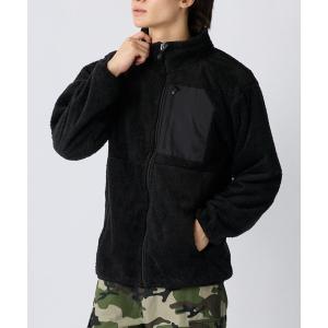 ブルゾン アウター 「OP:オーピー」ボアフリースジップジャケット　ユニセックス　ネックスタンド　ブルゾン　保温 メンズ レディース