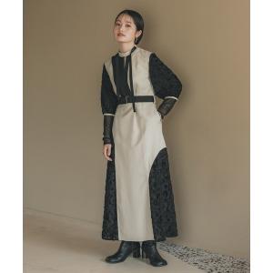 ワンピース ギャザーフレイクワンピース- オケージョン 対応- レディース