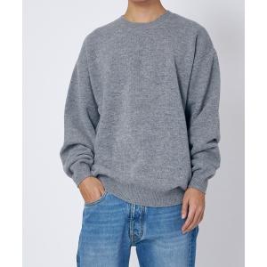 ニット メンズ UNDECORATED Wool Back Pile Sweater
