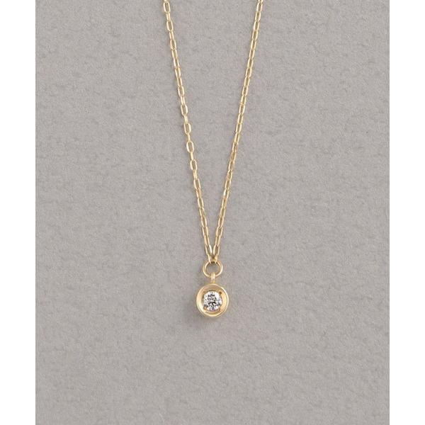 ネックレス LAB_K10 モアッサナイト ネックレス レディース