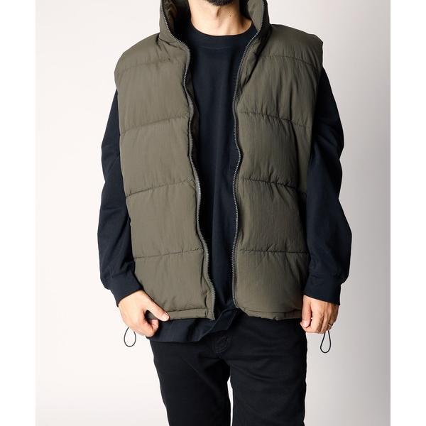 ダウンベスト ベスト 「INASTUDIOS SELECT」ナイロン 中綿ベスト メンズ レディース