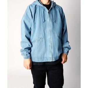 VACHEMENT Gジャン風ブルゾン デニムジャケット gジャン 「83」ヴィンテージライク ウォッシュ加工