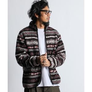 トップス JACQUARD FAIR ISLE FLEECE：フェアアイル柄 ジャガード