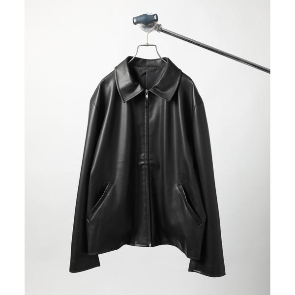 革ジャン ライダース 「MAISON CLUB」Soft lamb leather like ZIP...