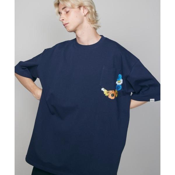 tシャツ rehacer : Cycle Flower Pocket  S/S HW T /  サイ...