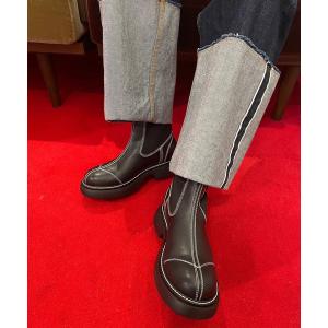 レディース ブーツ 「GANNI / ガニー」 Everyday Mid Chelsea Boots：ブーツ｜zozo