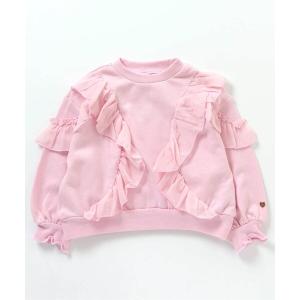 トレーナー  ラッフルショートトレーナー キッズ 子供服 女の子