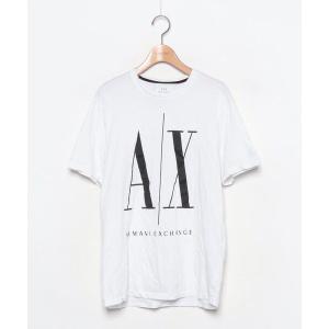 「ARMANI EXCHANGE」 半袖Tシャツ MEDIUM ホワイト MEN