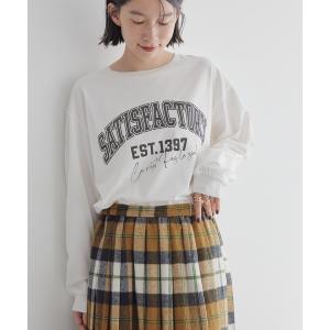 レディース tシャツ Tシャツ Yearロゴカットチュニック