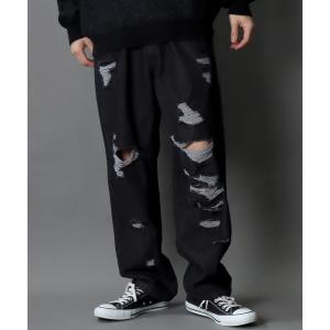 Jaded London ジェイデッドロンドン ブラック ウォッシュ加工 ダメージ