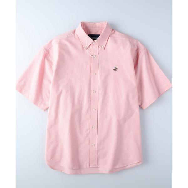 「Right-on」 「BEVERLY HILLS POLO CLUB」半袖シャツ M ピンク メン...