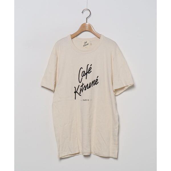 「Maison Kitsune」 半袖Tシャツ L ホワイト系その他 メンズ