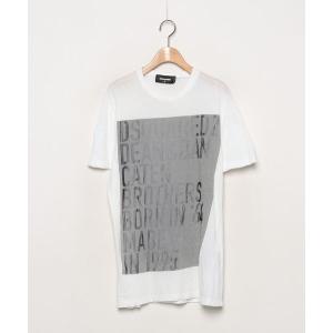 「DSQUARED2」 半袖Tシャツ M ホワイト メンズ