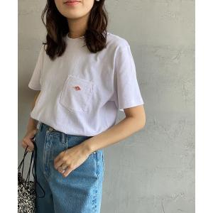 レディース 「DANTON」 半袖Tシャツ 36 ホワイト｜zozo