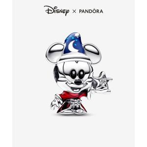 PANDORA パンドラ　ダングルチャーム　ウォルト•ディズニー＆ミッキー PANDORA（パンドラ） チャーム ディズニー ミッキーマウス 魔法使いの