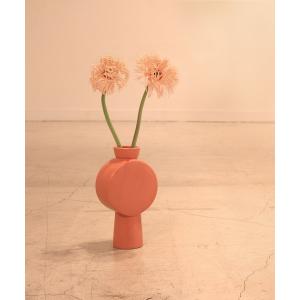 Francfranc（フランフラン） 花瓶 クロス フラワーベース S シルバー