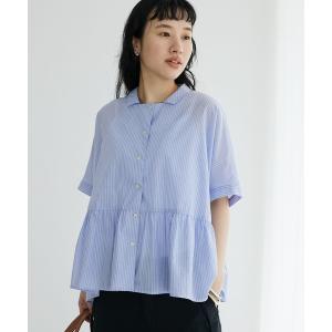 「CRAFT STANDARD BOUTIQUE」 半袖シャツ FREE ブルー系その他6 レディース｜zozo