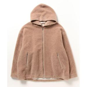 アウター メンズ URU/ウル/SHEEP BOA ZIP UP HOODED BLOUSON｜zozo