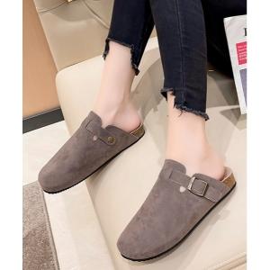 サンダル メンズ 「OKUOKU　0909」スエード（PU）クロッグサンダル   oku-shoes-671987107913-29｜zozo