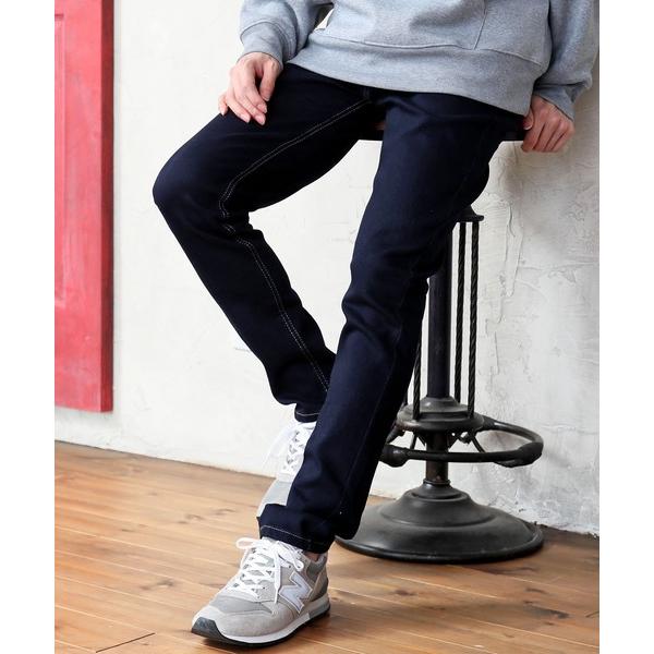 ジーンズ スーパーストレッチ カットデニムテーパードパンツ メンズ