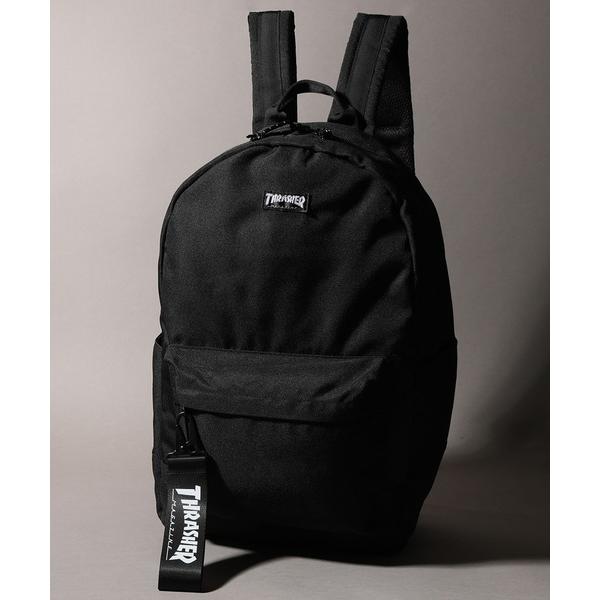 デイバック リュック 「THRASHER/スラッシャー」 カナビラストラップ付 キャンバス デイパッ...