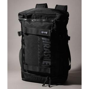 デイバック リュック 「THRASHER/スラッシャー」 ロゴプリント スクエア型 バックパック メンズ レディース