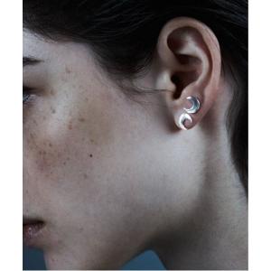 美品 2026SS カレンソロジー ムーンピアス シルバー925 定価5万 今季 Curensology（カレンソロジー） ピアス /「CSG」シルバームーン