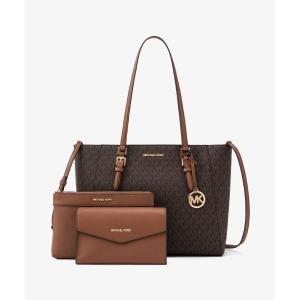 トートバッグ CHARLOTTE 3 IN 1 トート ラージ - MKシグネチャー レディース