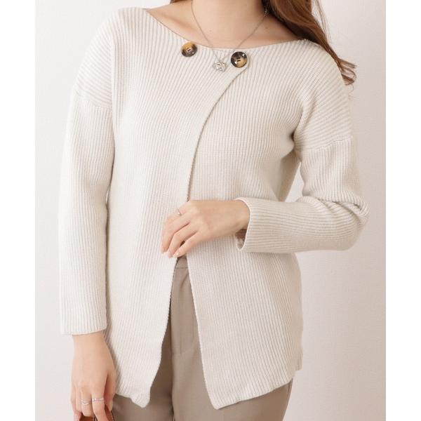 カーディガン ポンチョ風変形ボレロニットカーディガン レディース