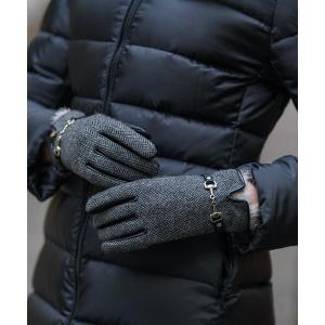 CARIDEI（カリデイ） 手袋 ファーコンビグローブ レディース