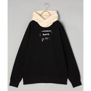 パーカー メンズ Disclaimer/ディスクライマー 限定展開 MAGLIA UOMO CON CAPPUCCIO PARKA / ロゴプリント｜zozo