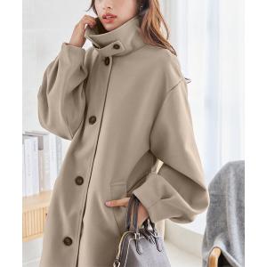 Reflect リフレクト　レディース　コート　M9号 Reflect（リフレクト） ノーカラーコート 9 ブラック レディース