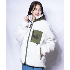 ブルゾン アウター 「BEN DAVIS」BOA JACKET STAND メンズ レディース