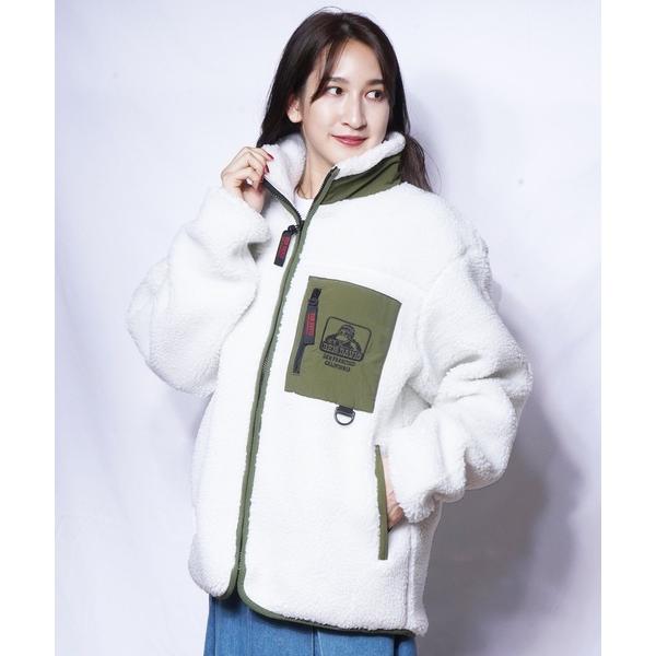 ブルゾン アウター 「BEN DAVIS」BOA JACKET STAND メンズ レディース