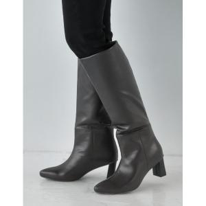 CANAL JEAN（キャナルジーン） ブーツ El mar レザーロングブーツ