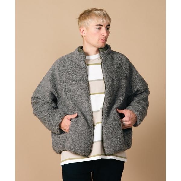 ブルゾン アウター 「BLUE STANDARD/ブルースタンダード」 リバーシブル ナイロン ボア...