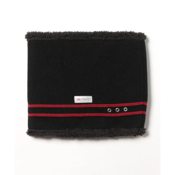 ネックウォーマー スヌード THINSULATE/シンサレート　ラインネックウォーマー メンズ