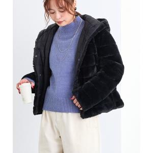 ブルゾン アウター リバーシブルファーブルゾン レディース