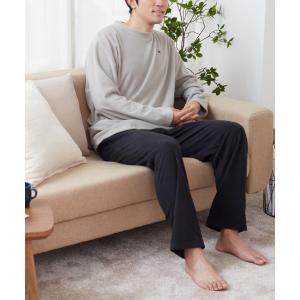 ルームウェア パジャマ メンズ Champion/チャンピオン　ルームウェア　長袖長パンツ　あったかフリース｜zozo