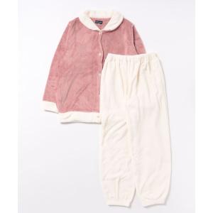 パジャマ ルームウェア COMME CI COMME CA/コムシコムサ　ルームウェア　長袖長パンツ　ボア レディース