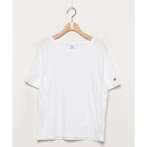 「Champion」 刺繍半袖Tシャツ - ホワイト メンズ｜zozo