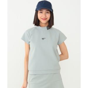 tシャツ Tシャツ レディース BEAMS GOLF ORANGE LABEL / サイドロゴ モックネックシャツ