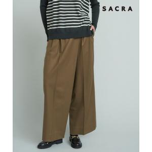 パンツ レディース 「SACRA」 スーパーファインフランネル パンツの商品画像